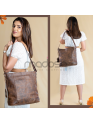 Women's Crossbody Bag Buffalo Leather Shoulder Handbag Large Capacity Hobo Purse
